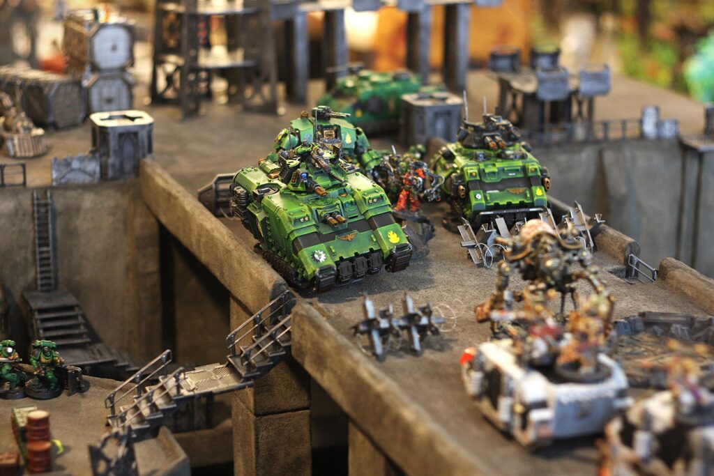 Salamander Space Marine Tanks