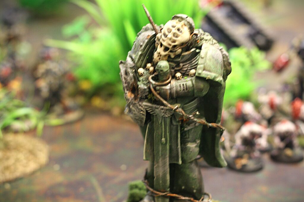 Corrupted Space Marine Statue