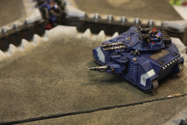 Ultramarines Predator Trenches