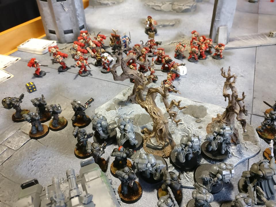 Storm Guard vs Carcharodons Space Marines
