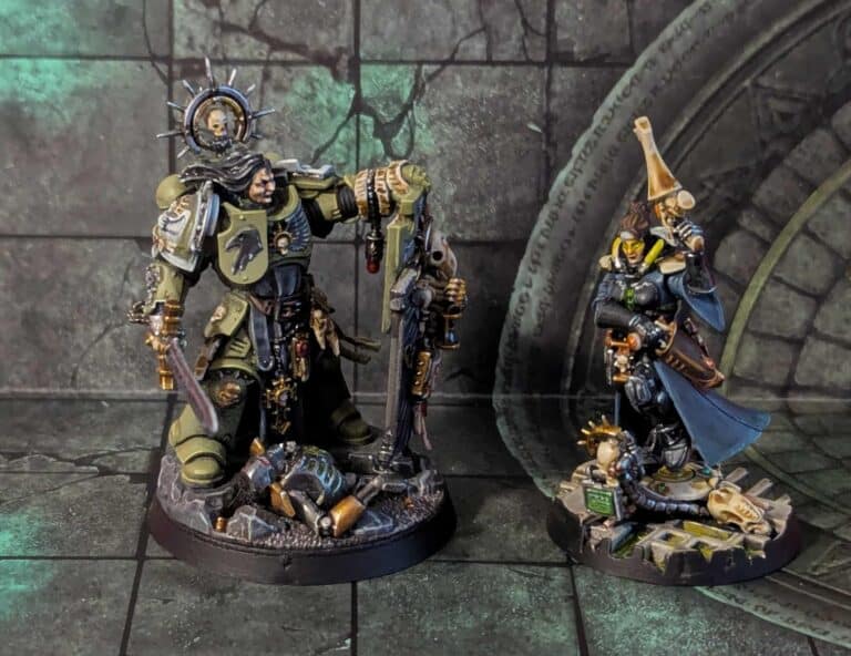 Chapter Master Branwen Lycaeus vs. Inquisitor Elizabeth Horncastle